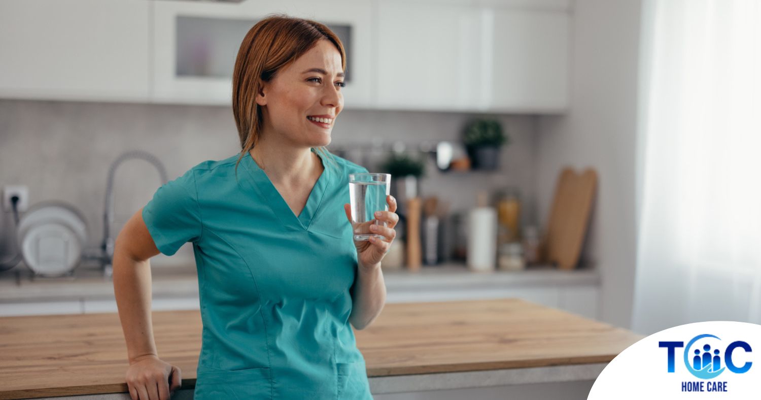 A caregiver implements time management tips to help when caring for seniors.