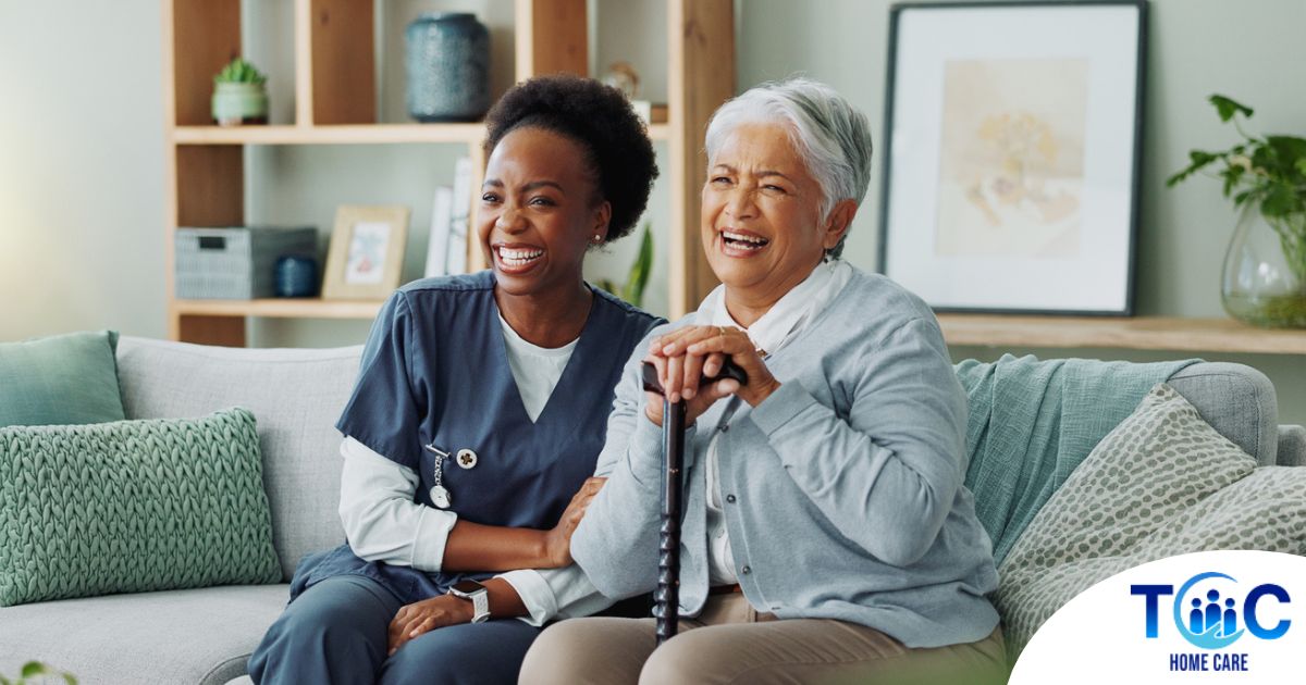 A caregiver enjoying respite care shifts